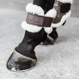 Vegan Sheepskin Young Horse Fetlock Boots