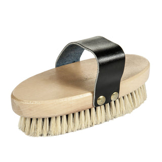 Wooden Body Brush With Natural Hair Bristles